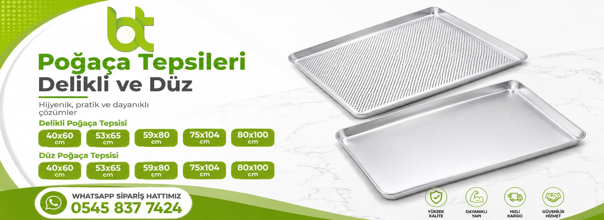poğaça tepsisi